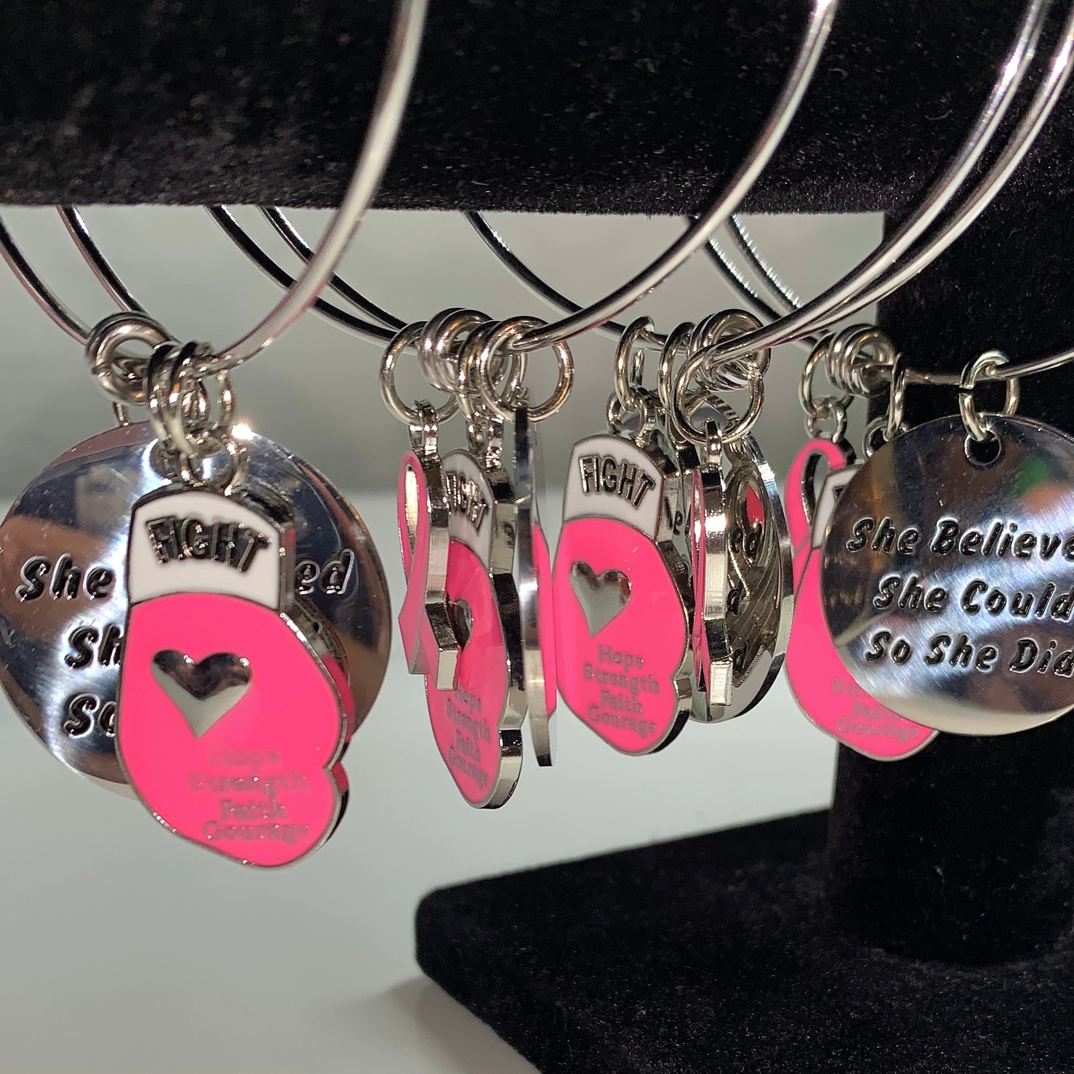 PINK Charm Bracelet