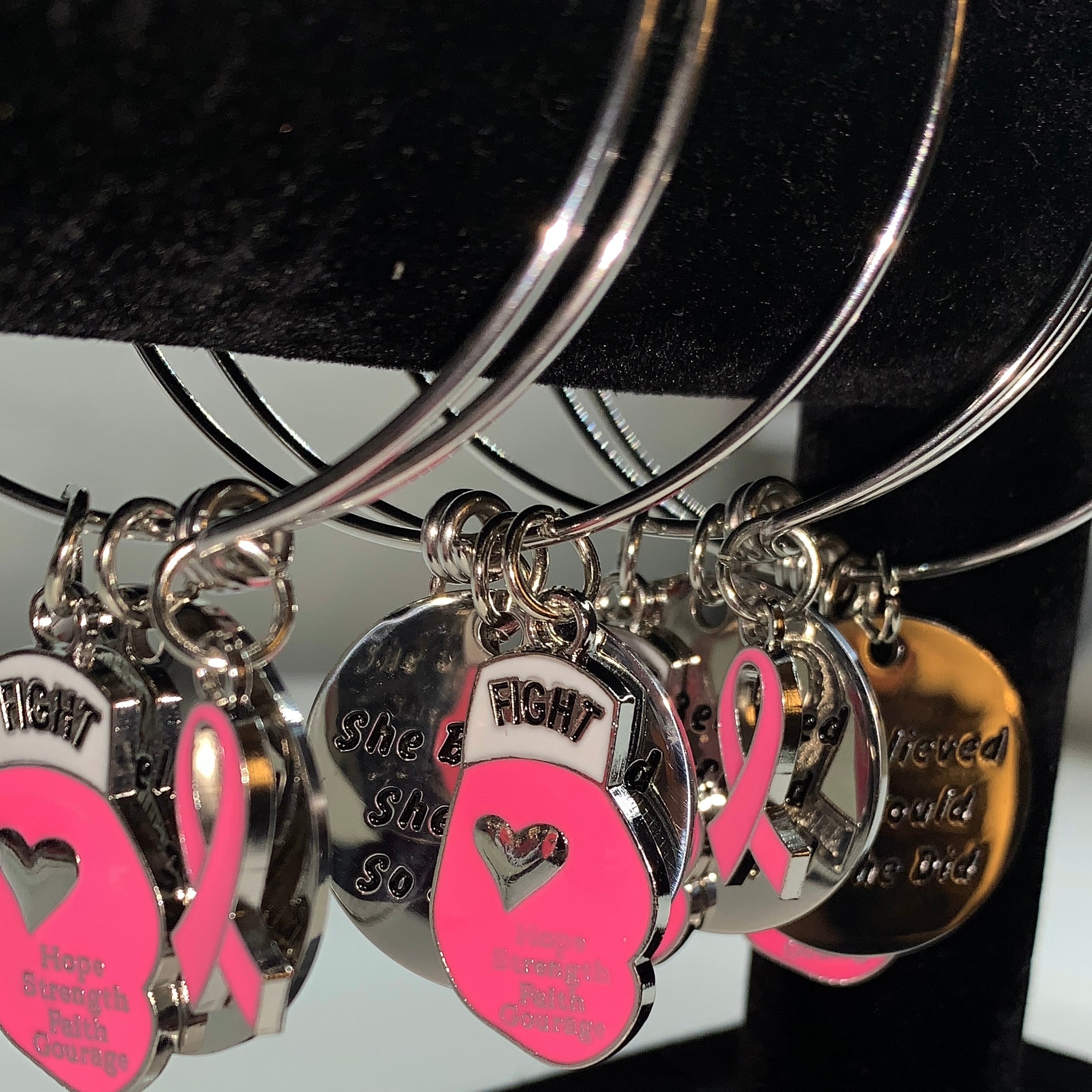 PINK Charm Bracelet