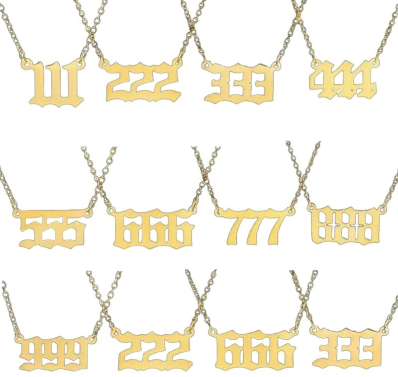 Angel Number Necklace