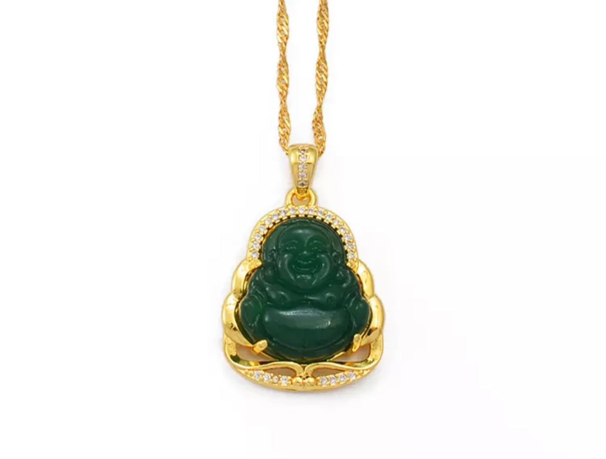 Mini Jaded Buddha