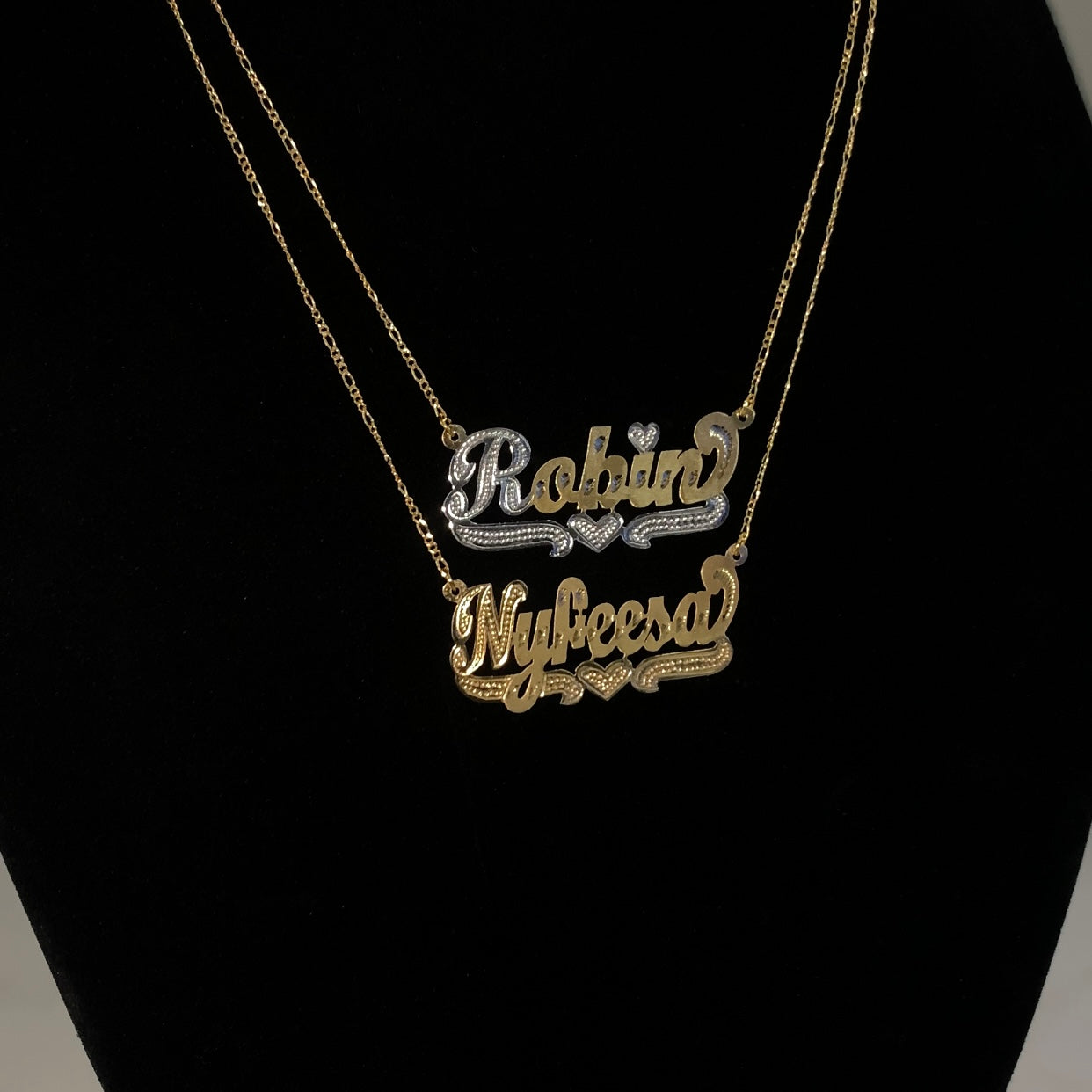 Vintage Name Necklace