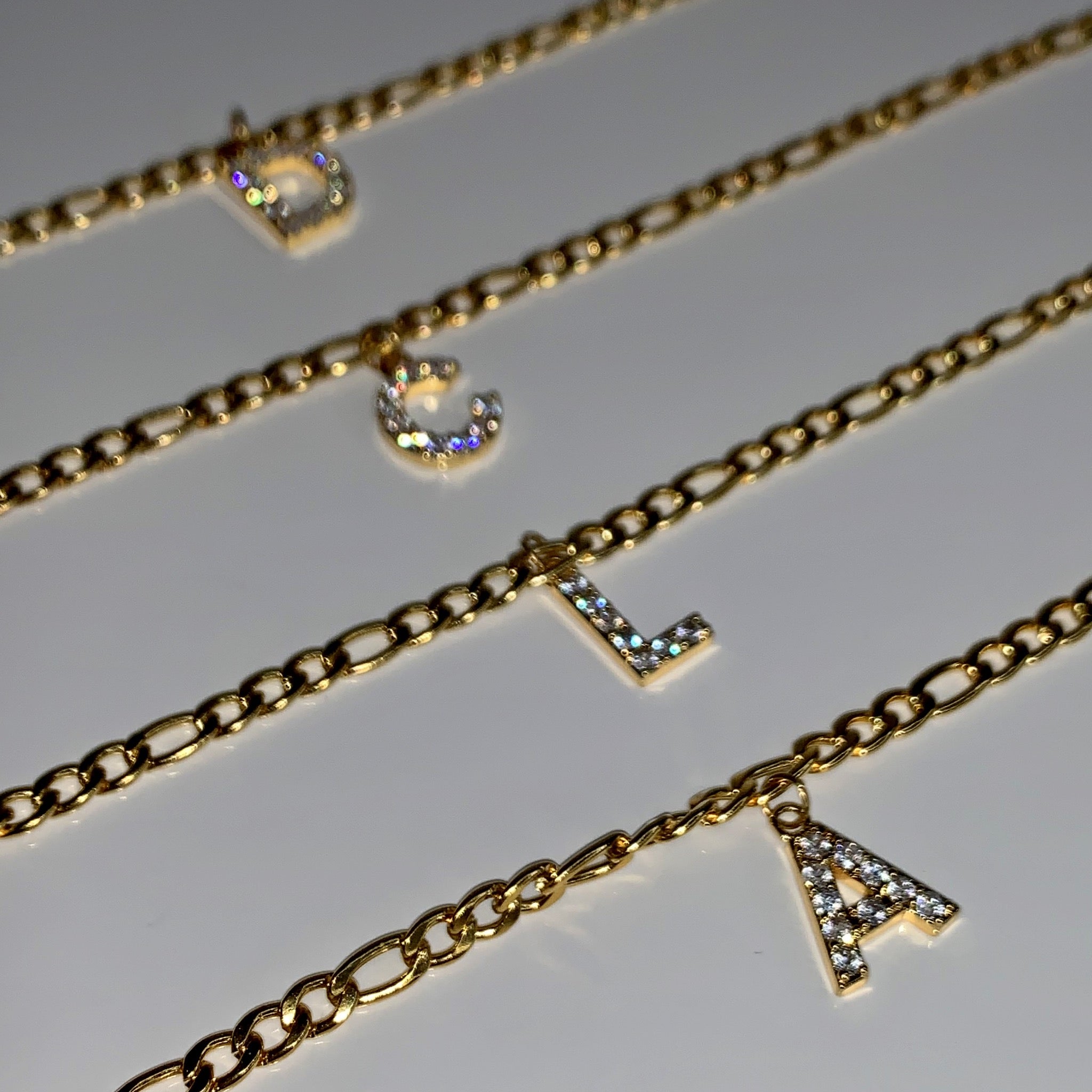 Mini Initial Anklet
