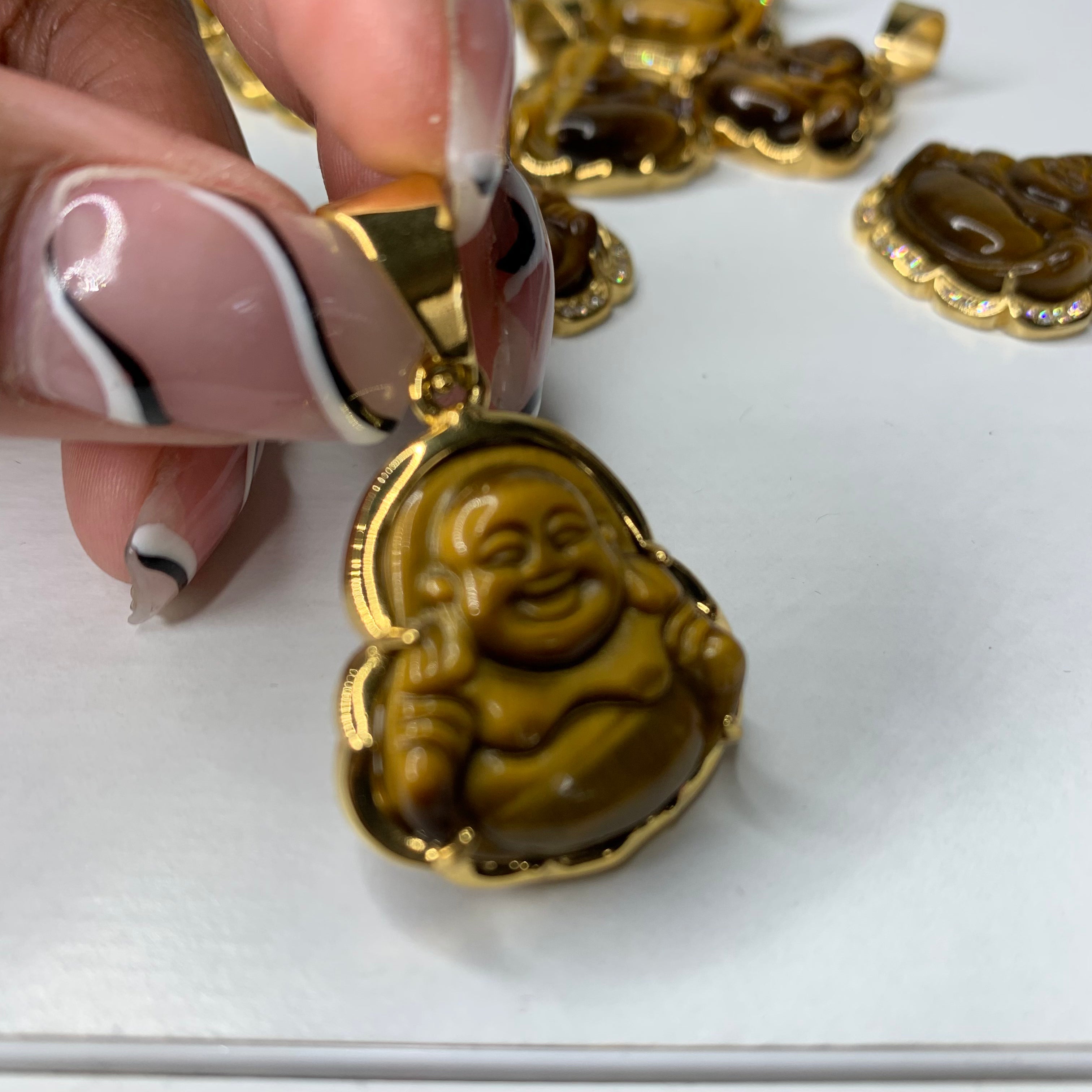 Tiger Eye Buddha