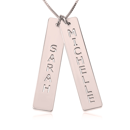Vertical Bar Nameplate