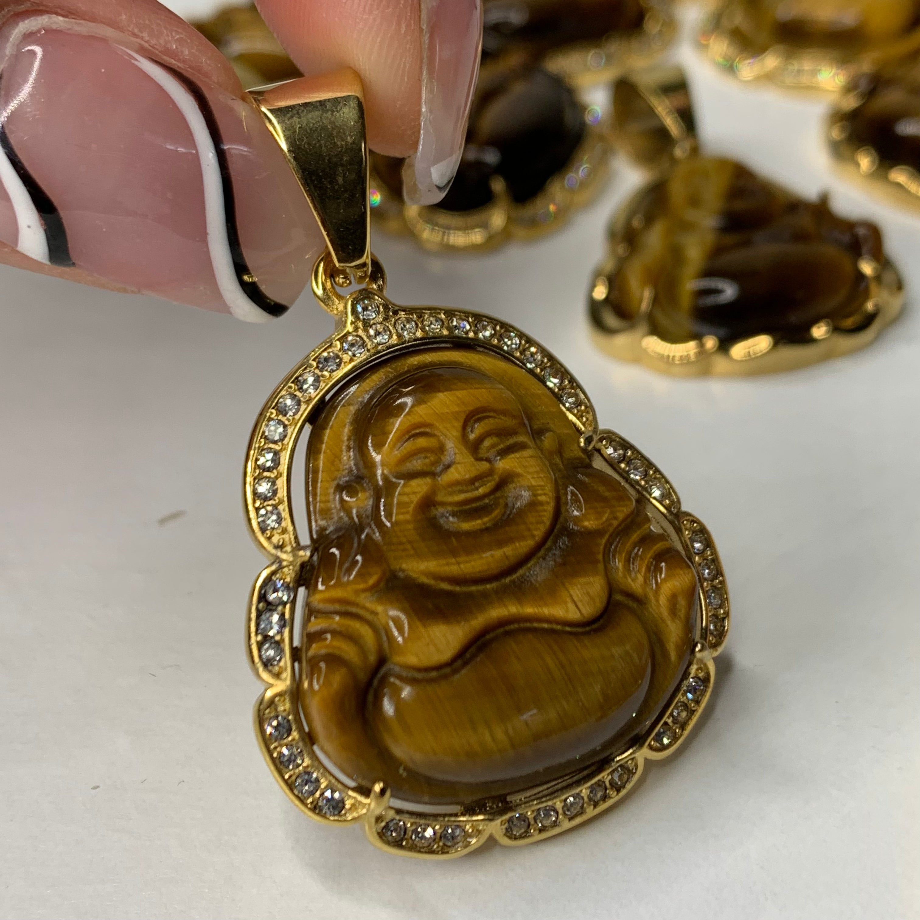 Tiger Eye Buddha