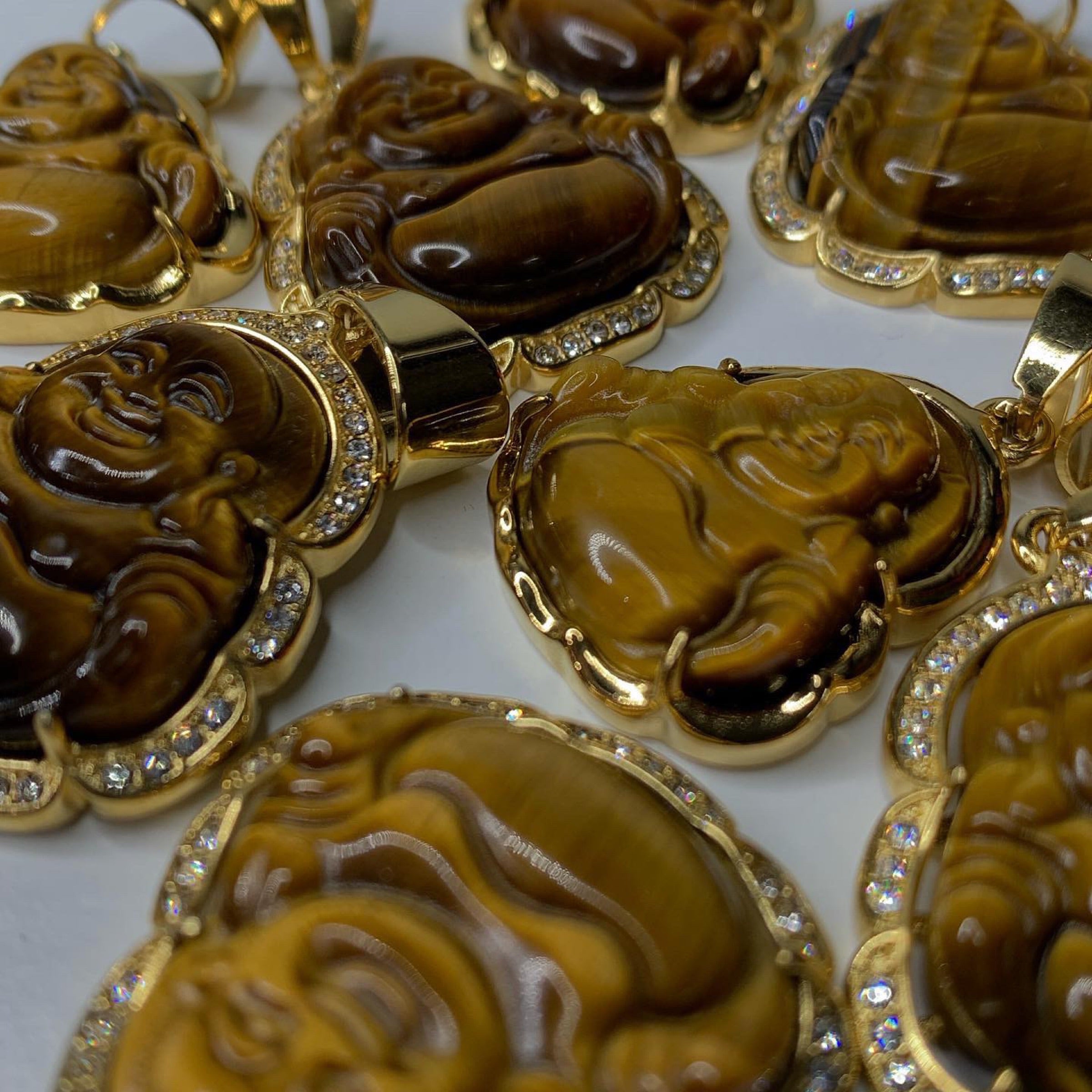 Tiger Eye Buddha
